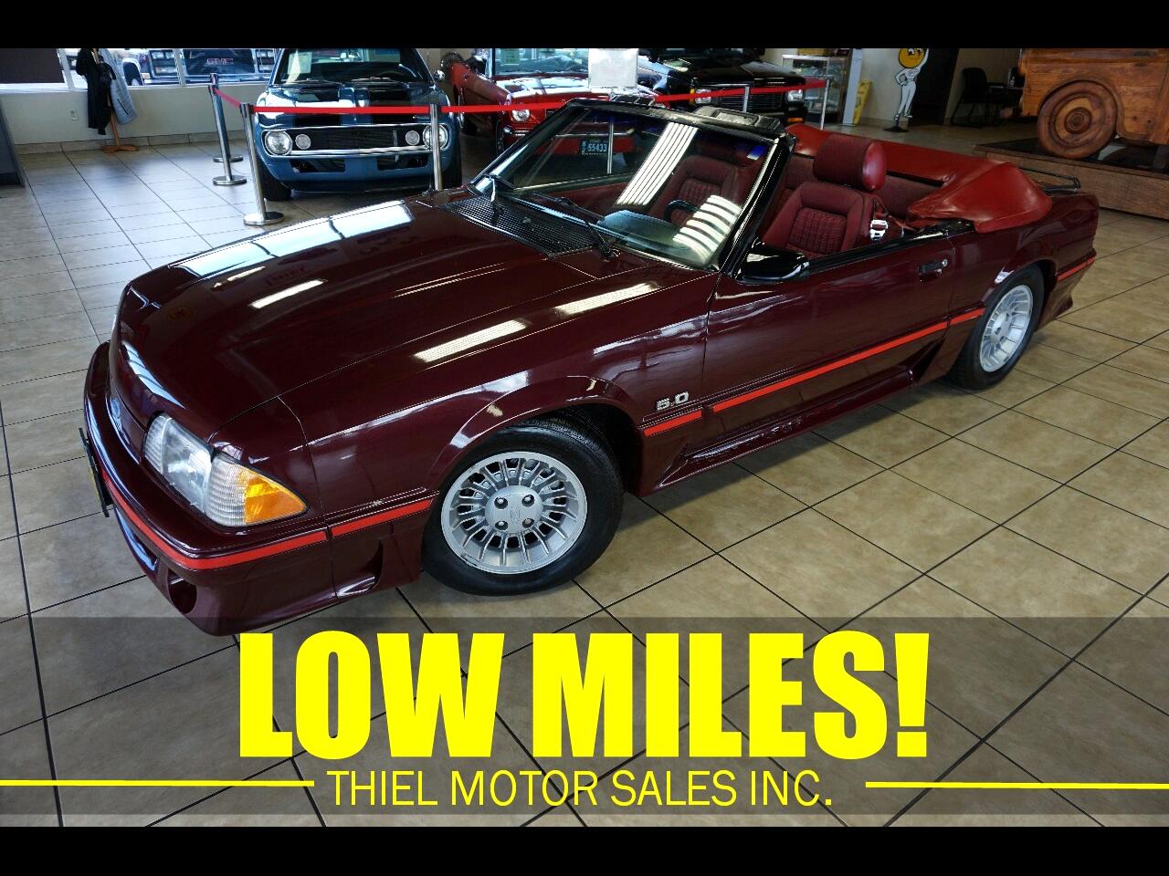 Ford Mustang GT convertible 1987