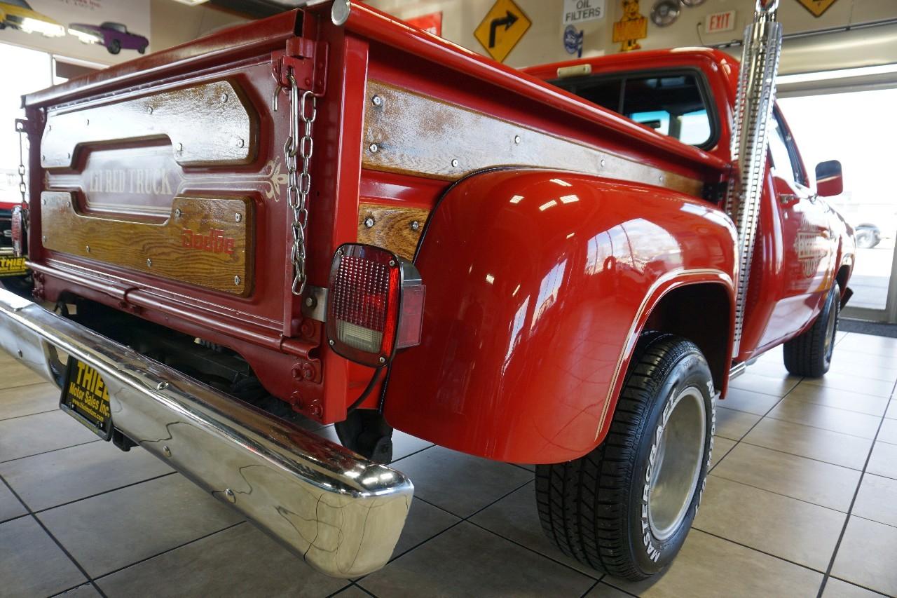 Dodge Lil Red Truck Express  1979