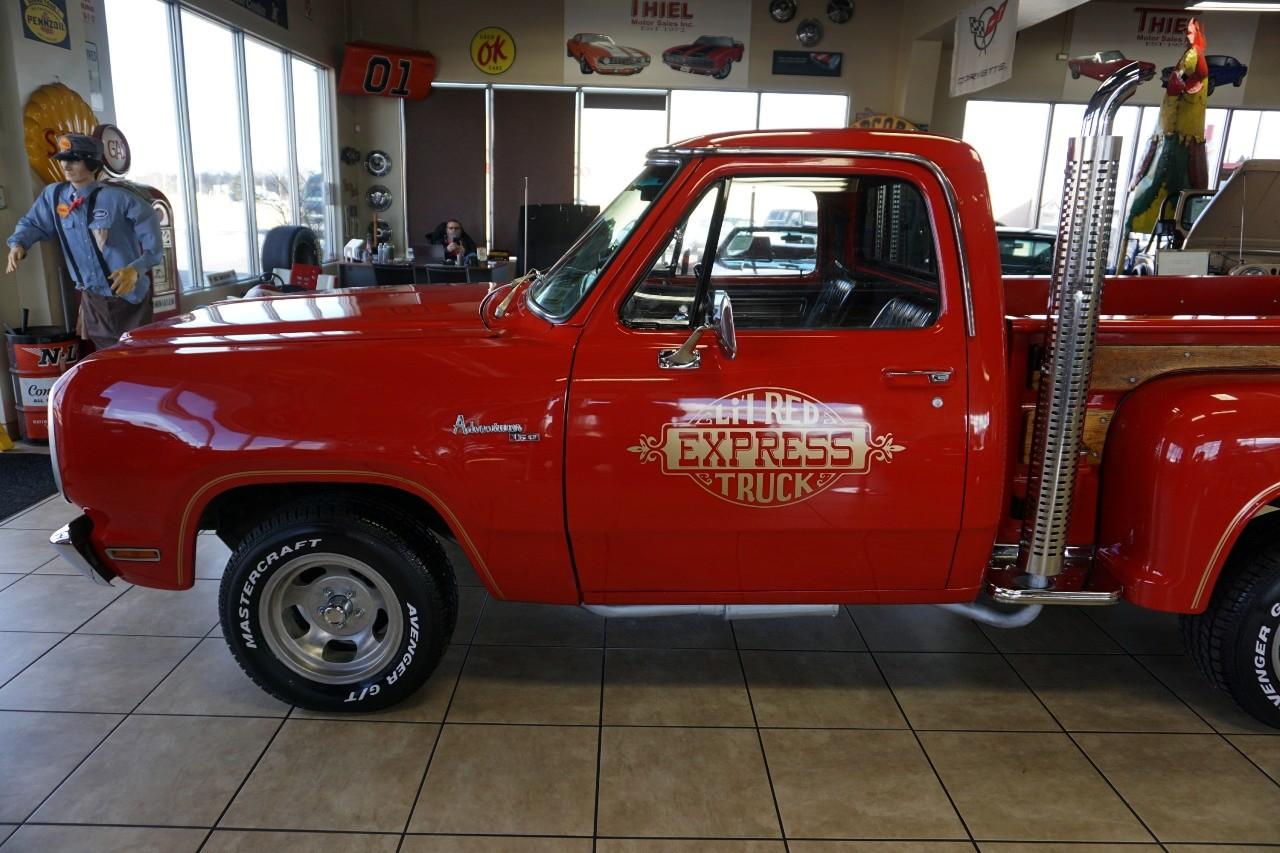 Dodge Lil Red Truck Express  1979
