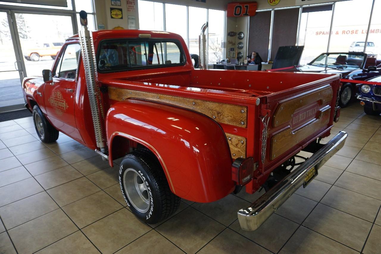 Dodge Lil Red Truck Express  1979