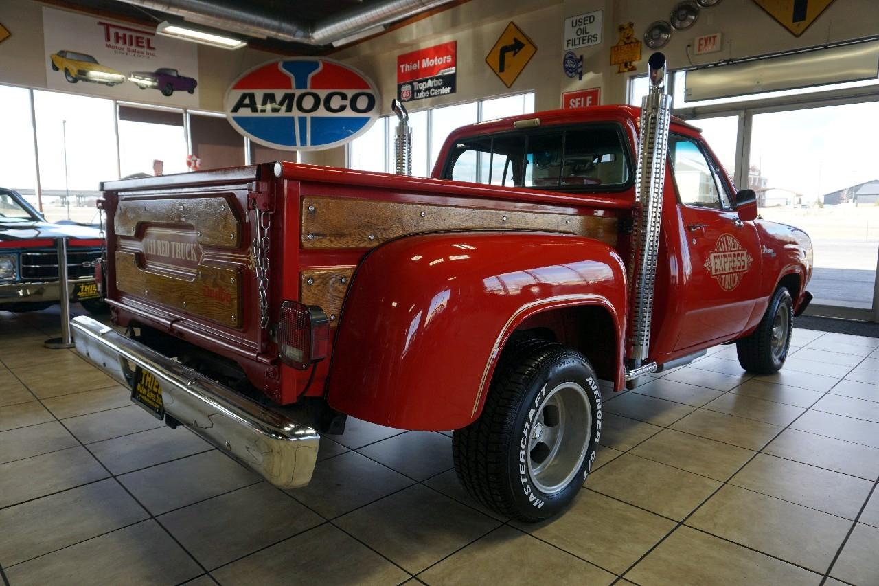 Dodge Lil Red Truck Express  1979