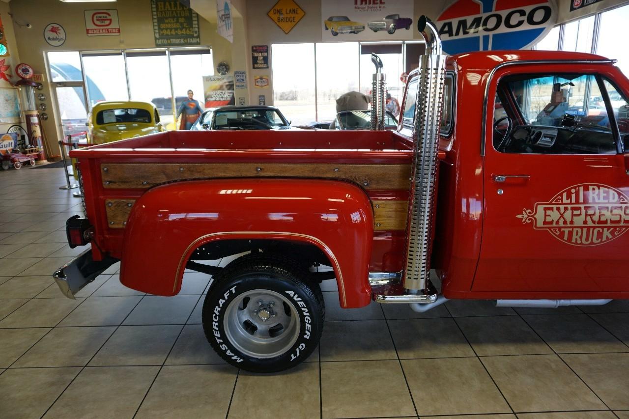 Dodge Lil Red Truck Express  1979