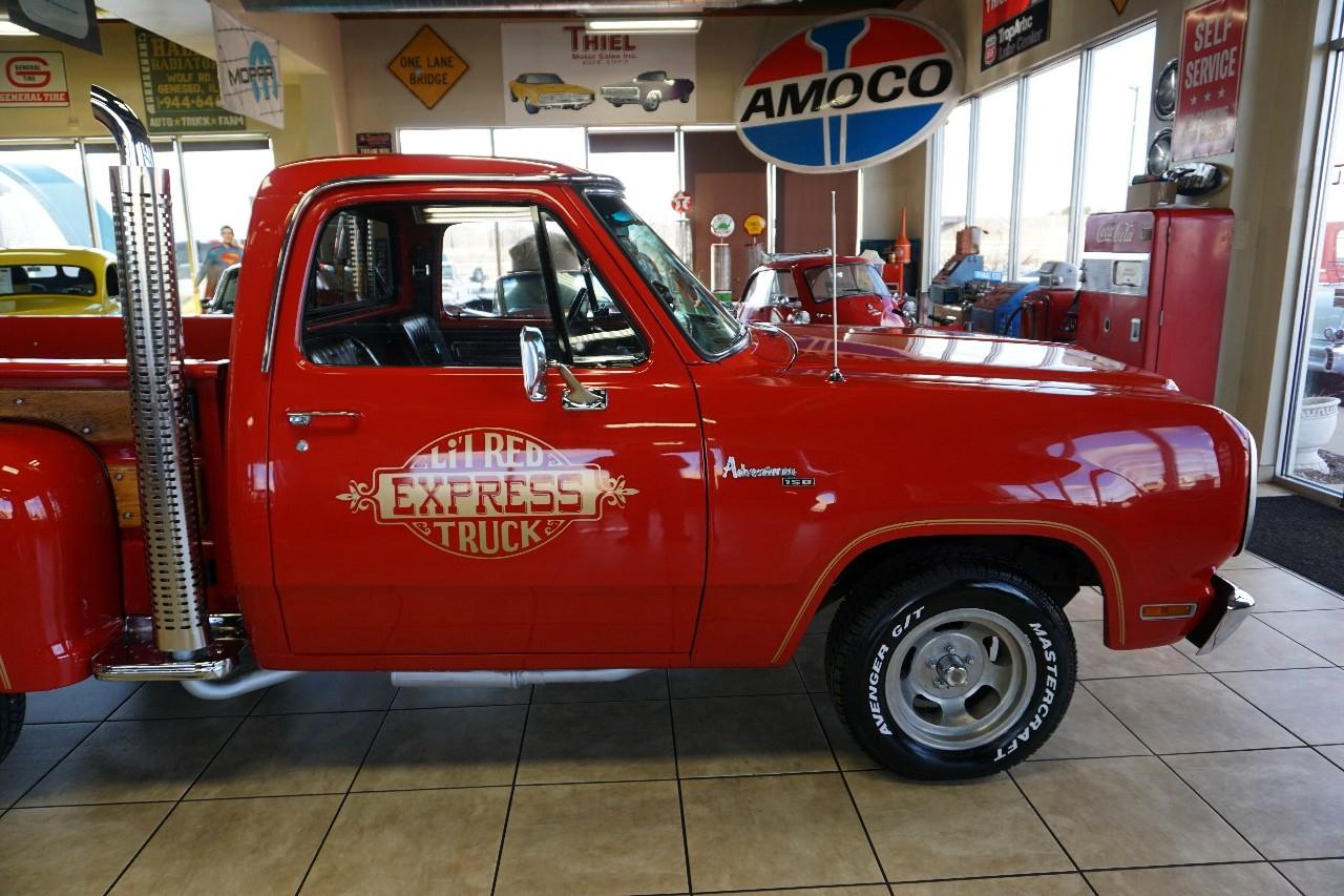 Dodge Lil Red Truck Express  1979