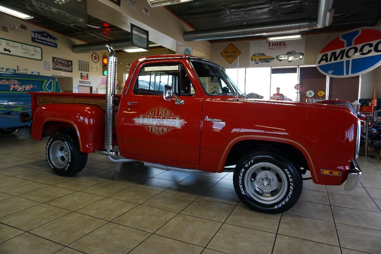 Dodge Lil Red Truck Express  1979