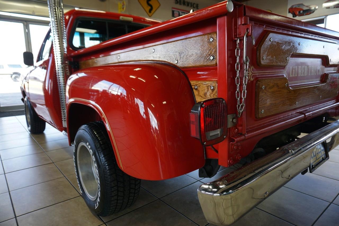 Dodge Lil Red Truck Express  1979