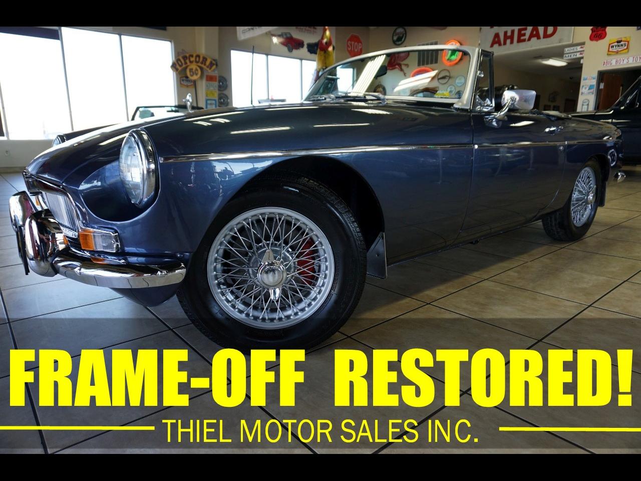 1969 MG MGB Convertible - FRAME-OFF RESTORED!