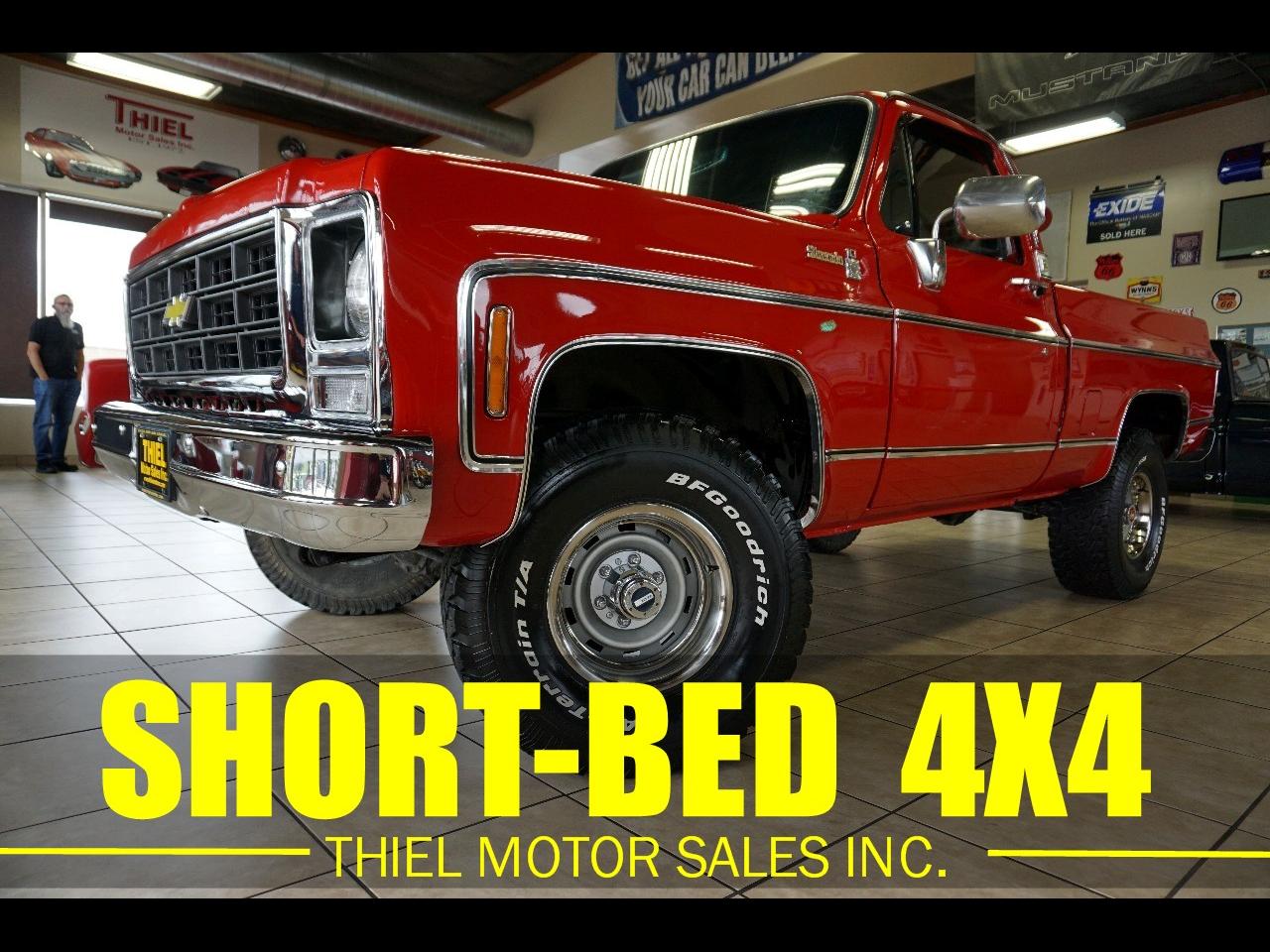 1979 Chevrolet K10 RESTORED - SHORT BED - 4X4 - AC - AZ TRUCK!