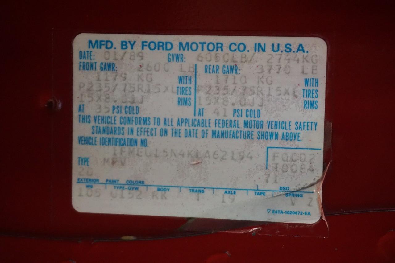 Ford Bronco  1989