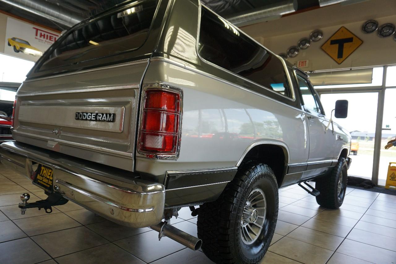 Dodge Ram Charger  1987