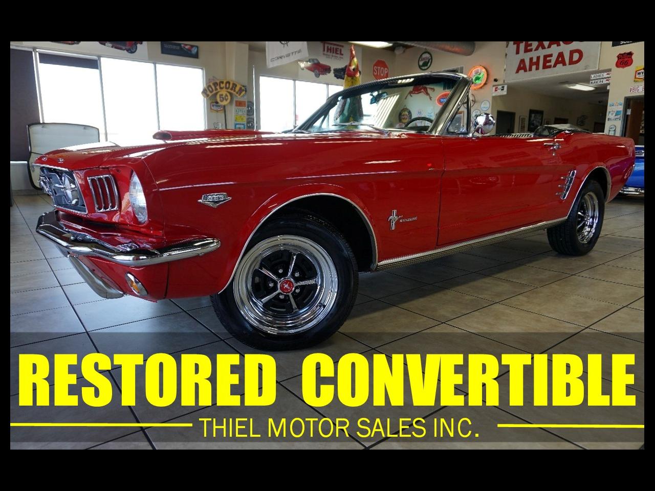 1966 Ford Mustang Convertible - 289 V8 - 4 Speed - Air Conditioning!