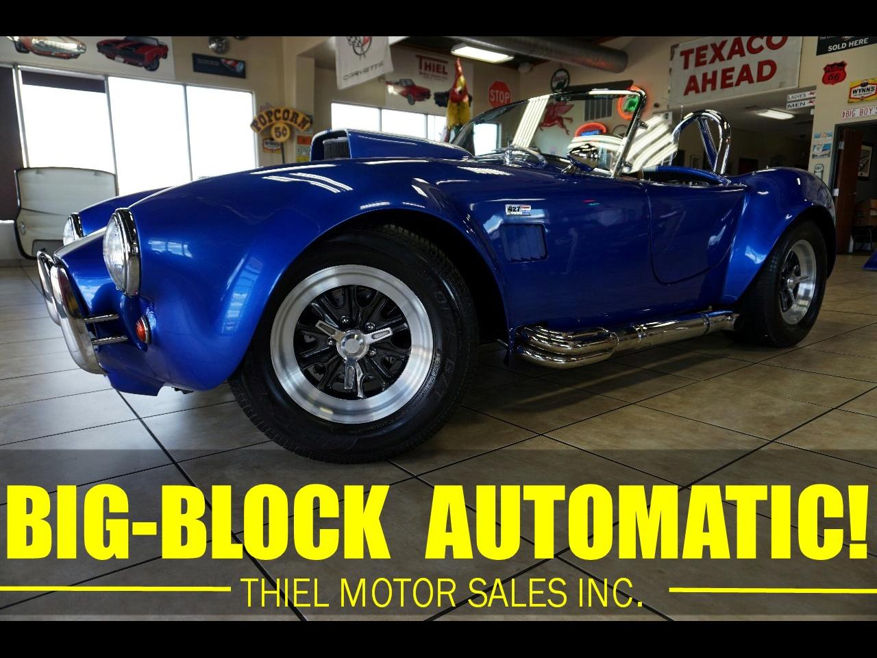 1966 Shelby Cobra REPLICA ROADSTER - 557 BIG-BLOCK - RARE AUTOMATIC