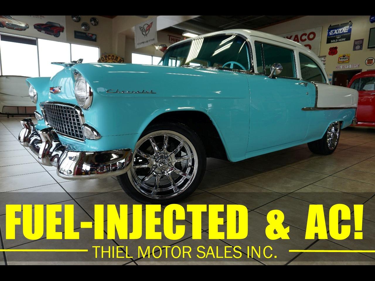 1955 Chevrolet Bel Air RESTORED - 2 DOOR - FUEL-INJECTED V8 - VINTAGE AC!