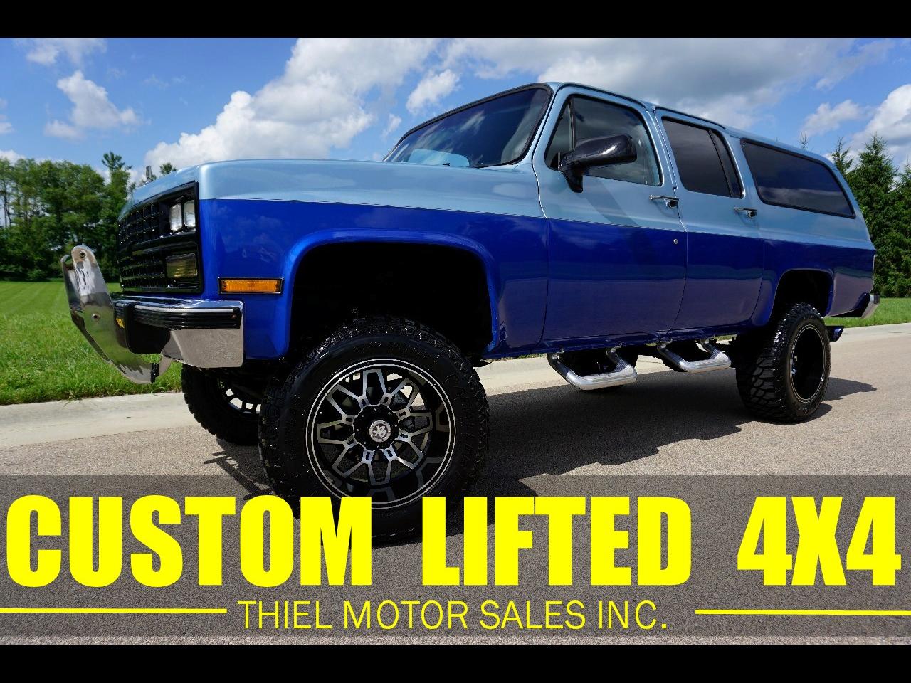 1991 Chevrolet Suburban LIFTED - CUSTOM - 4X4 - FACTORY AC - SOUTHERN SUV!