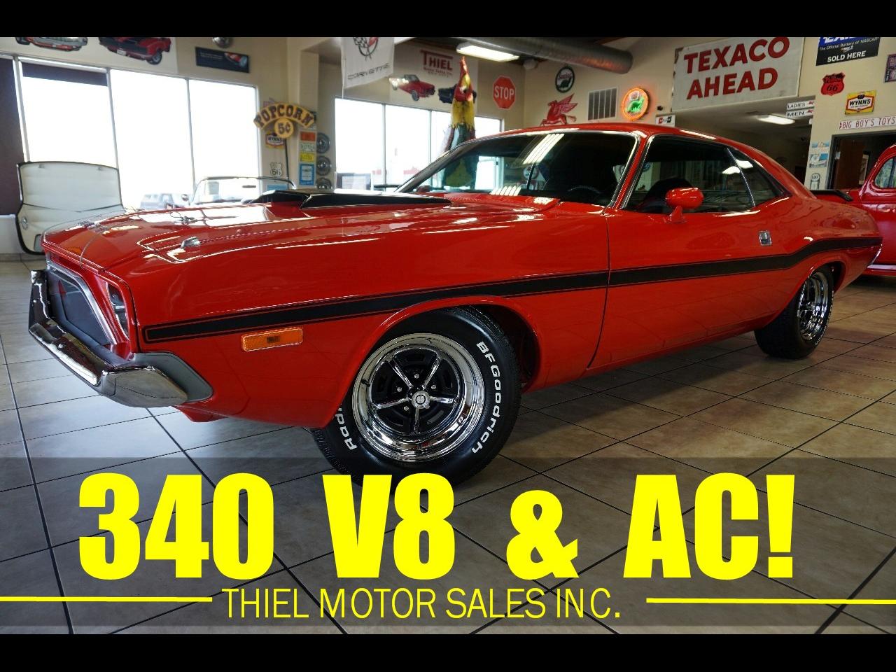 1973 Dodge Challenger RESTORED - VINTAGE AC - 340 V8 - AUTOMATIC - AC!