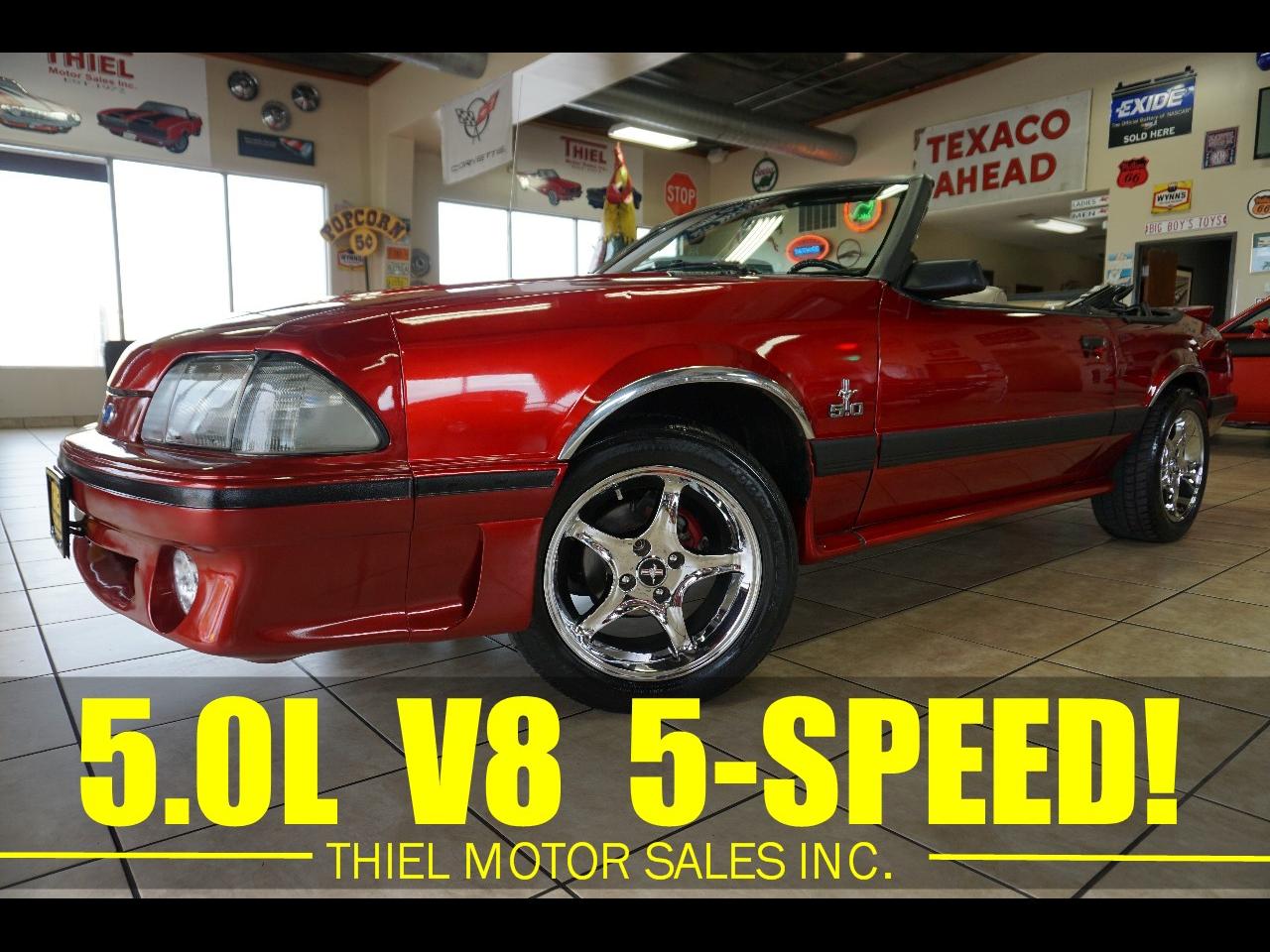 1984 Ford Mustang GT Convertible - Leather - 5 SPEED!