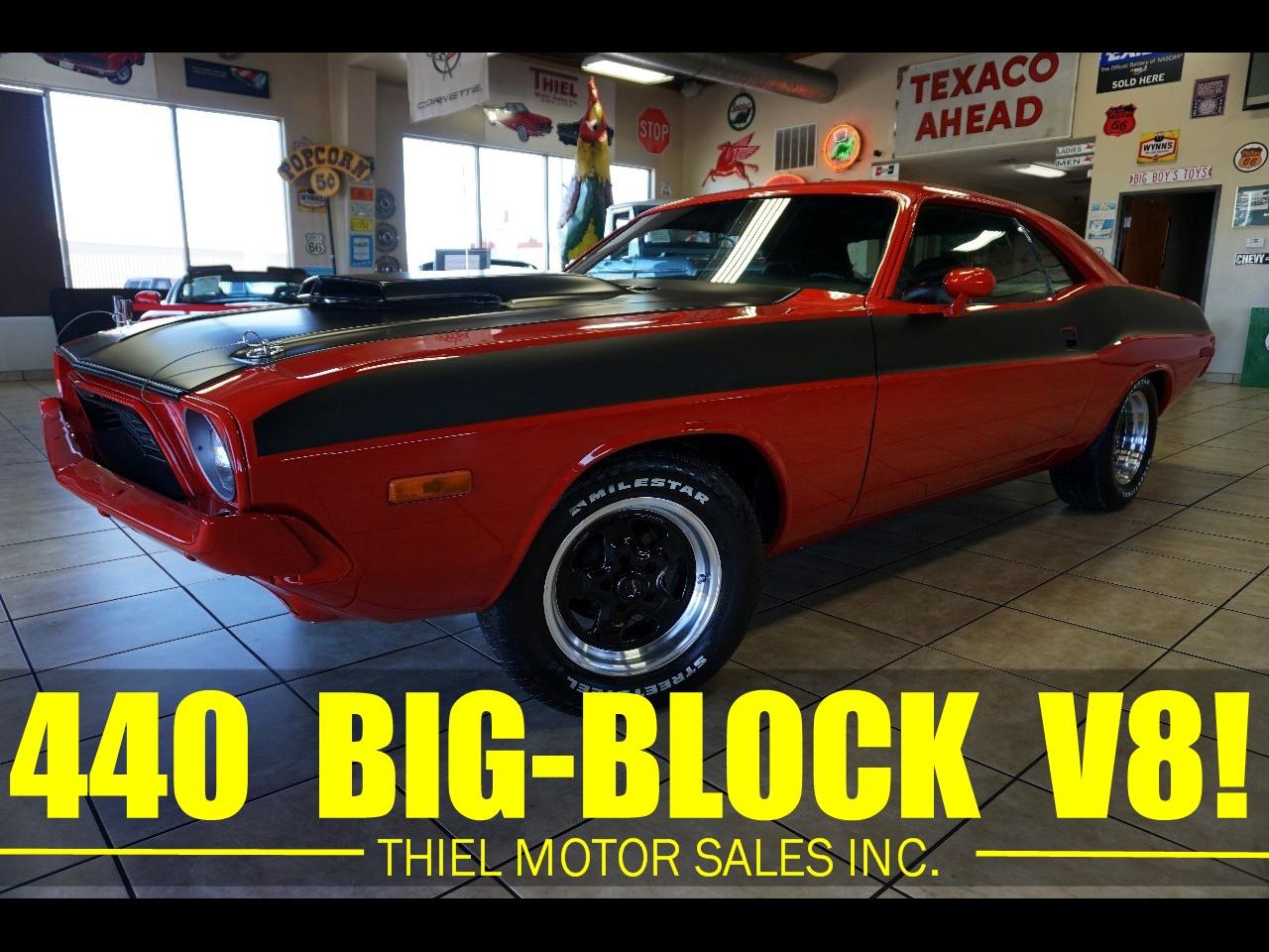 1973 Dodge Challenger 440 BIG-BLOCK V8 - AUTOMATIC - AIR CONDITIONING!
