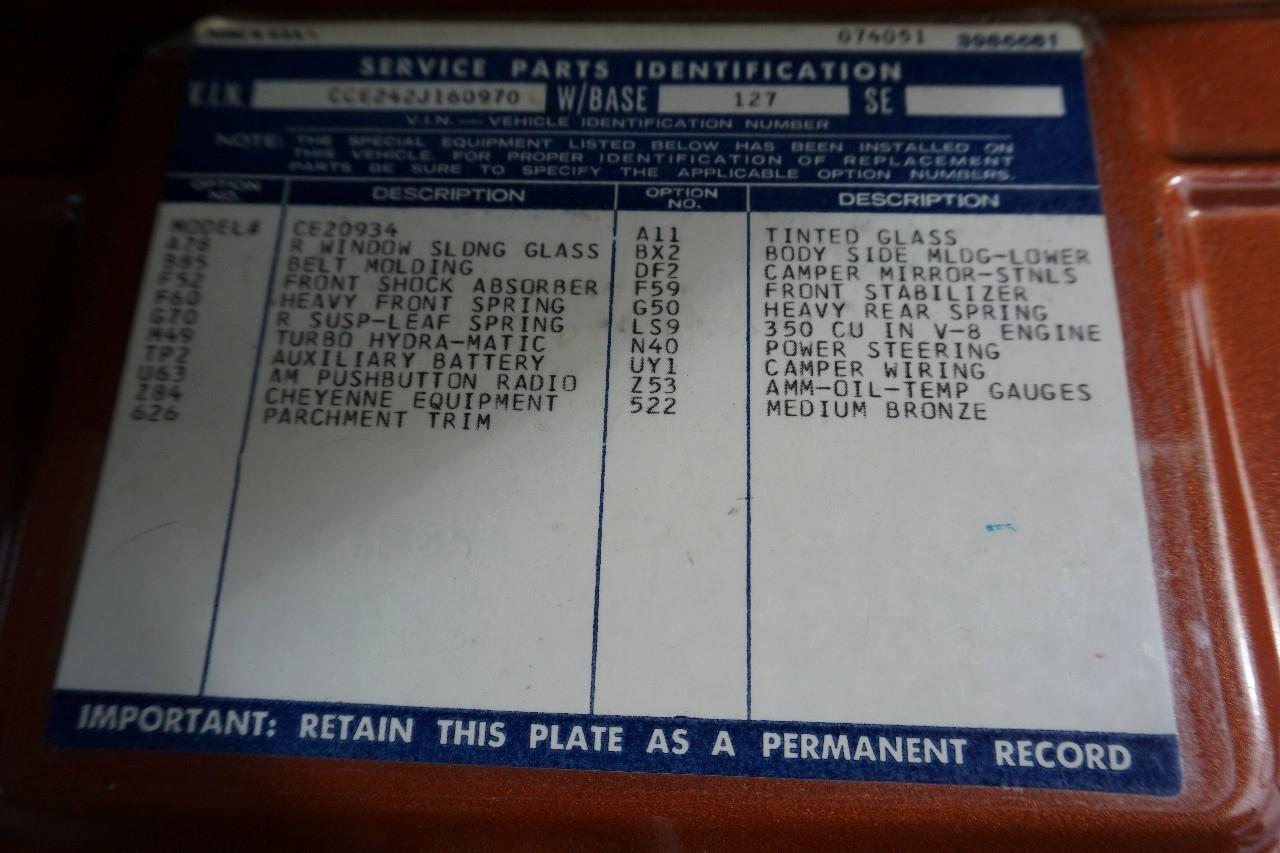 Chevrolet C20  1972
