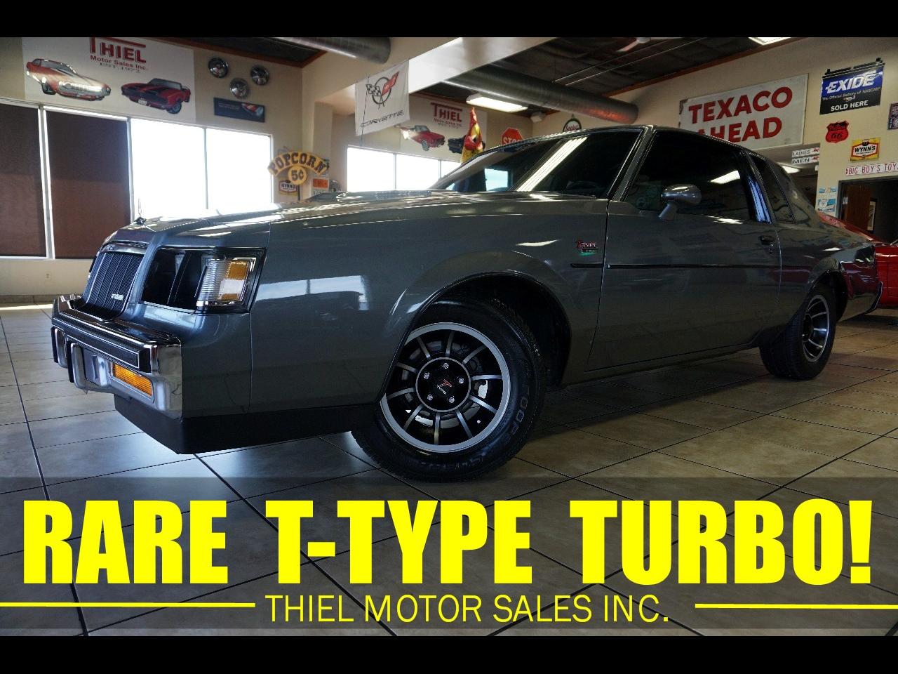 1986 Buick Regal T-Type - HARDTOP - LOW ORIGINAL MILES!