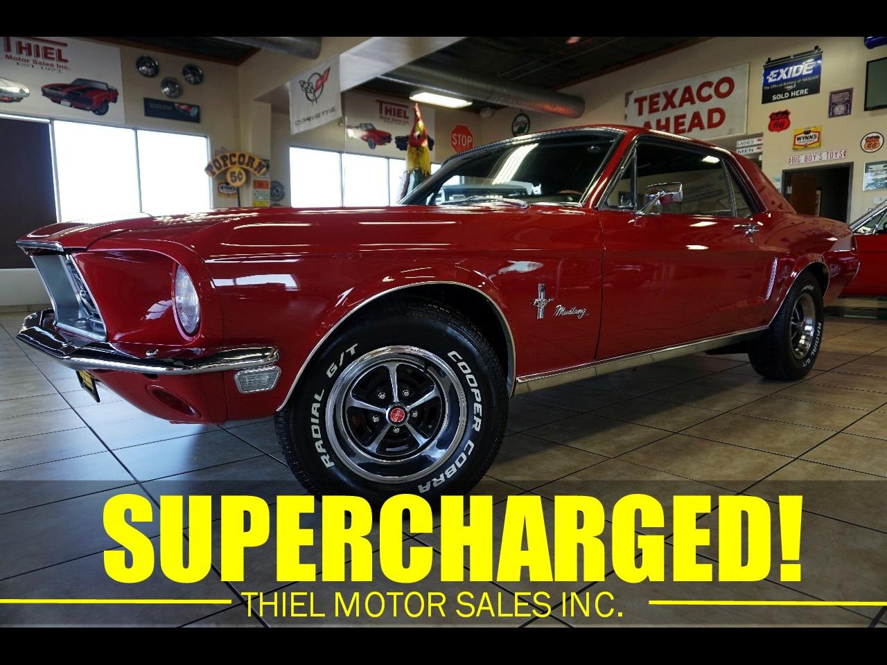 1968 Ford Mustang Supercharged V8 - Automatic - Coupe - Southern Car