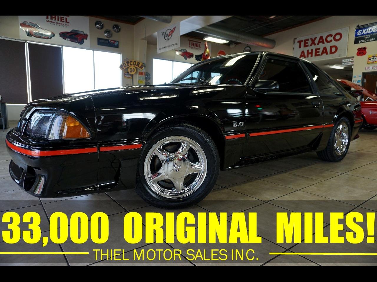 1989 Ford Mustang GT Hatchback - 5.0L V8 - AUTO - AC - LOW MILES!