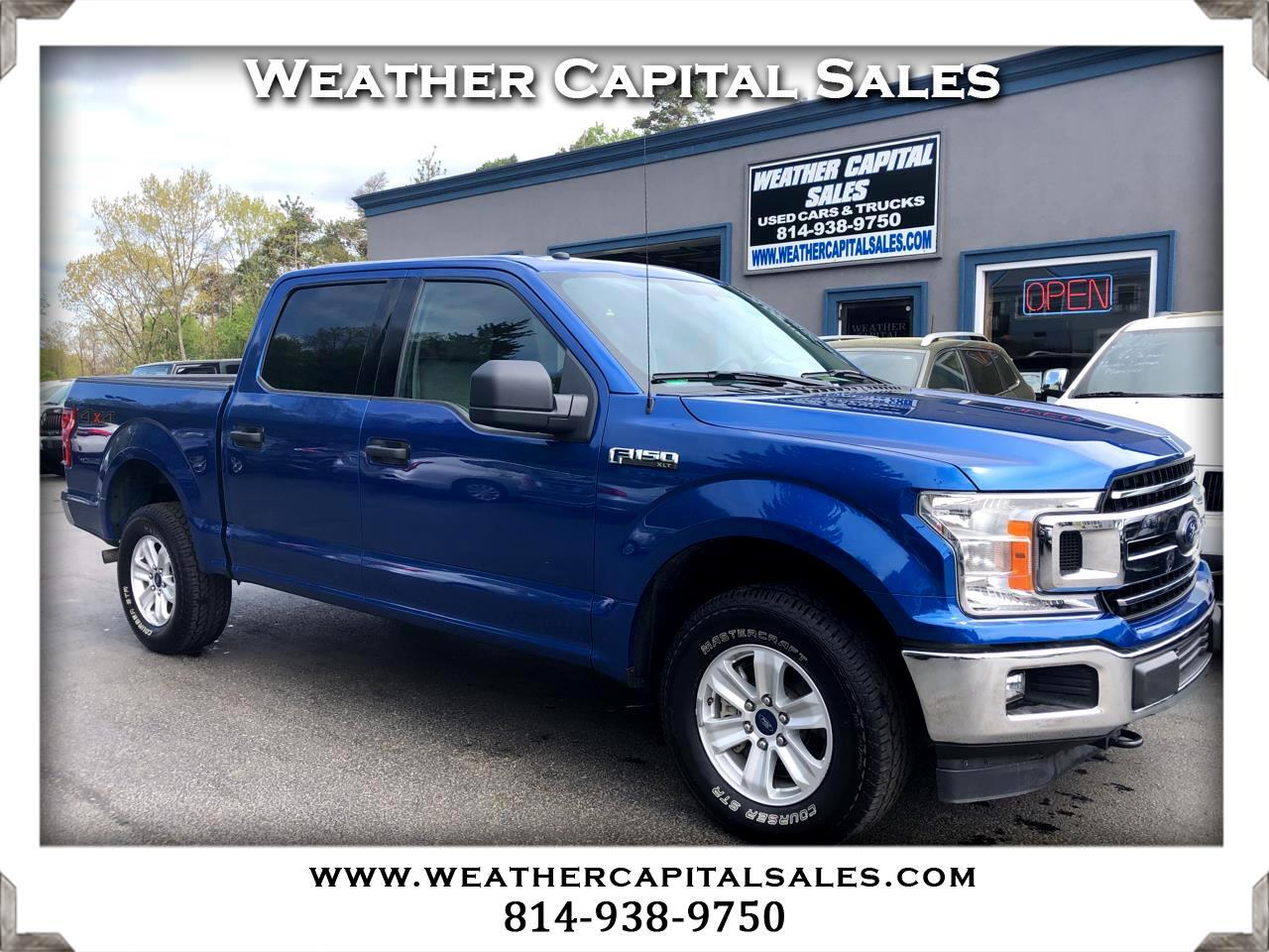 Used 2018 Ford F150 XLT SuperCrew 5.5ft. Bed 4WD for Sale in