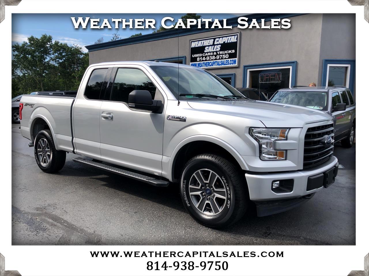 Used 2017 Ford F150 XLT SuperCab 6.5ft. Bed 4WD for Sale in
