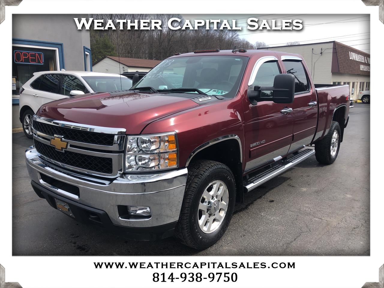 Used 2013 Chevrolet Silverado 2500HD LT Crew Cab 4WD for Sale in