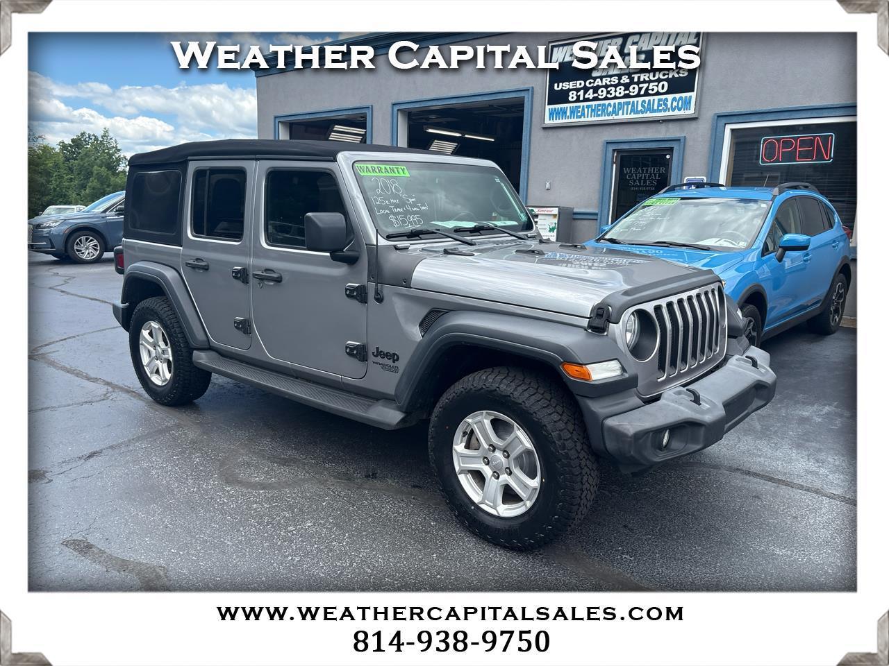 Jeep Wrangler Unlimited Sport 2018