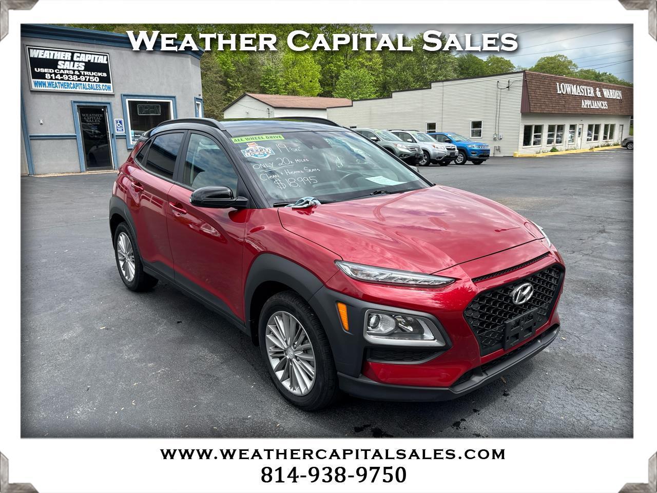 Hyundai Kona SEL AWD 2019