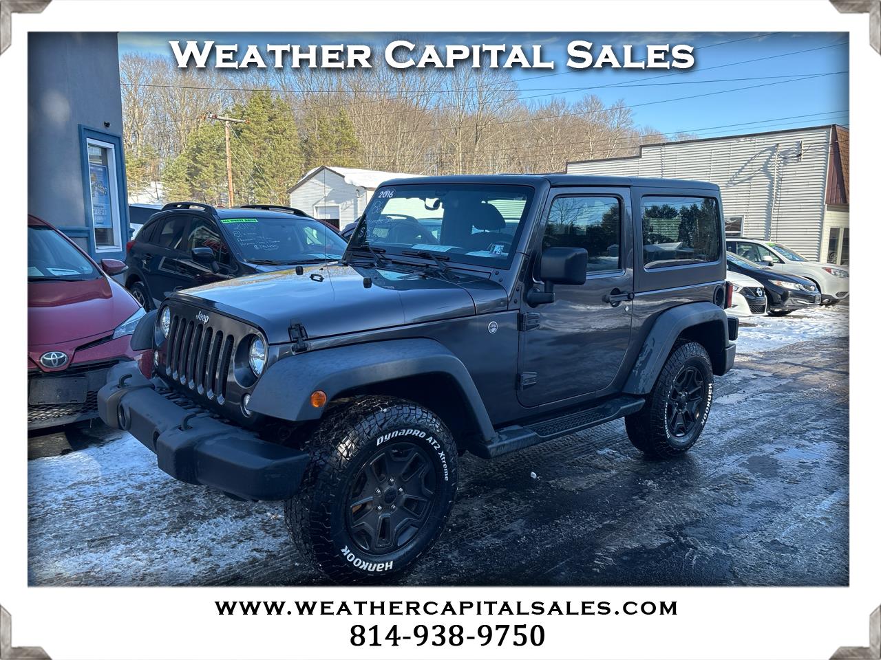 2016 Jeep Wrangler Sport 4WD