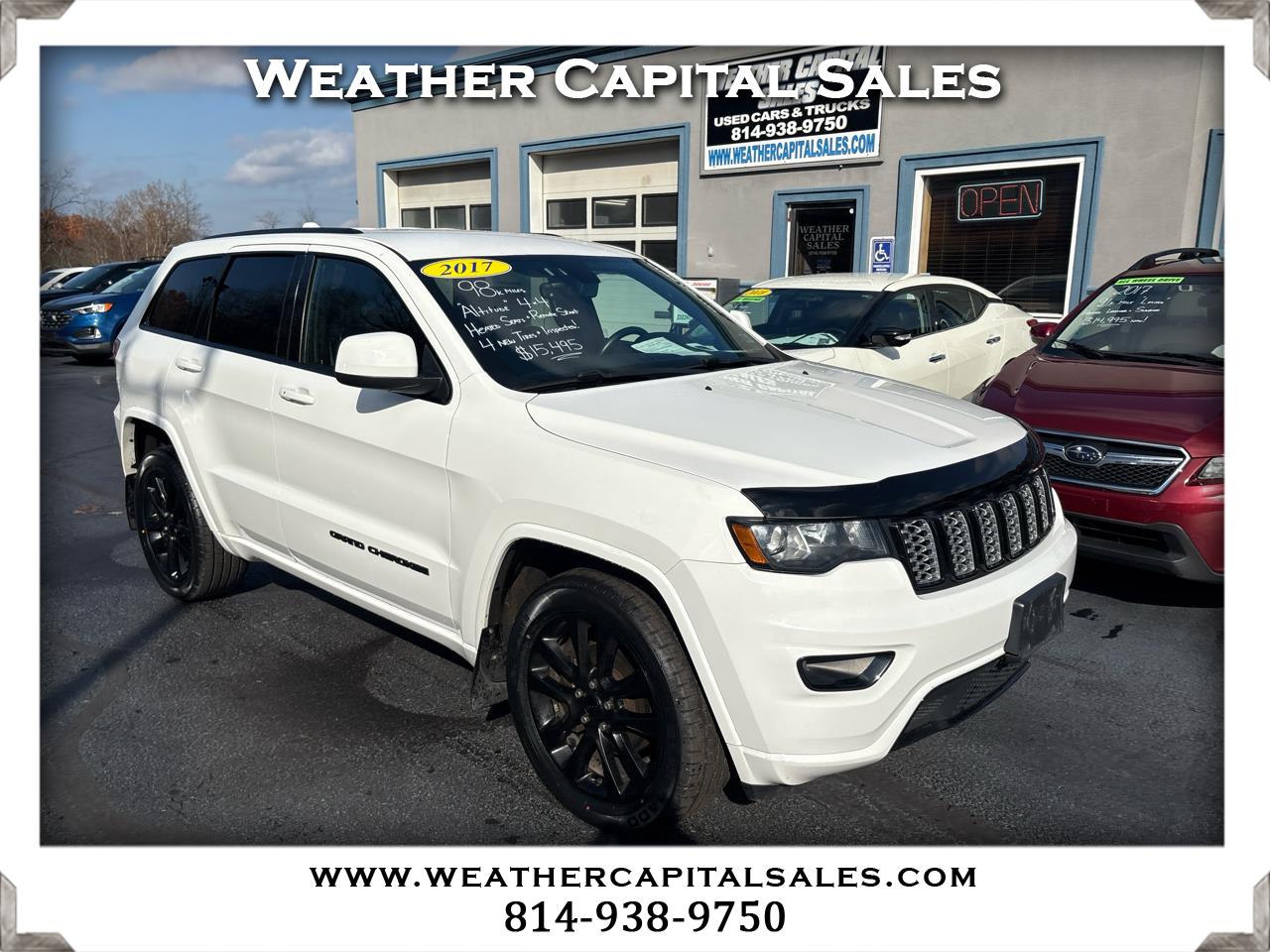 2017 Jeep Grand Cherokee Altitude 4x4