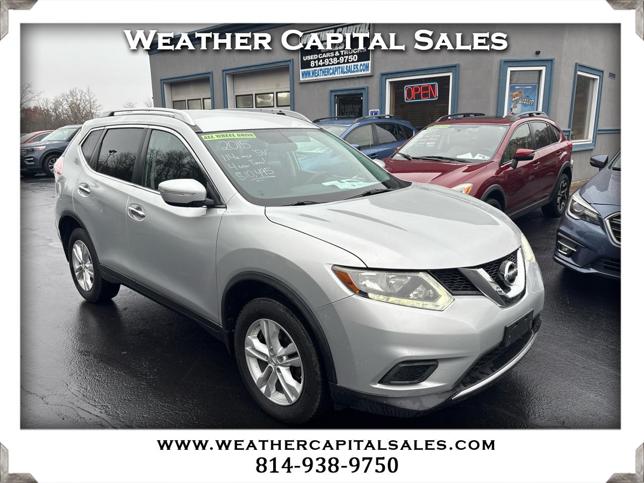 2015 Nissan Rogue AWD 4dr SV