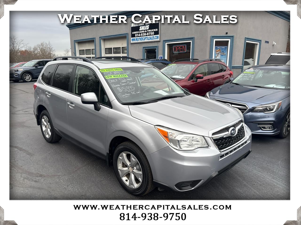 2015 Subaru Forester 4dr CVT 2.5i Premium PZEV