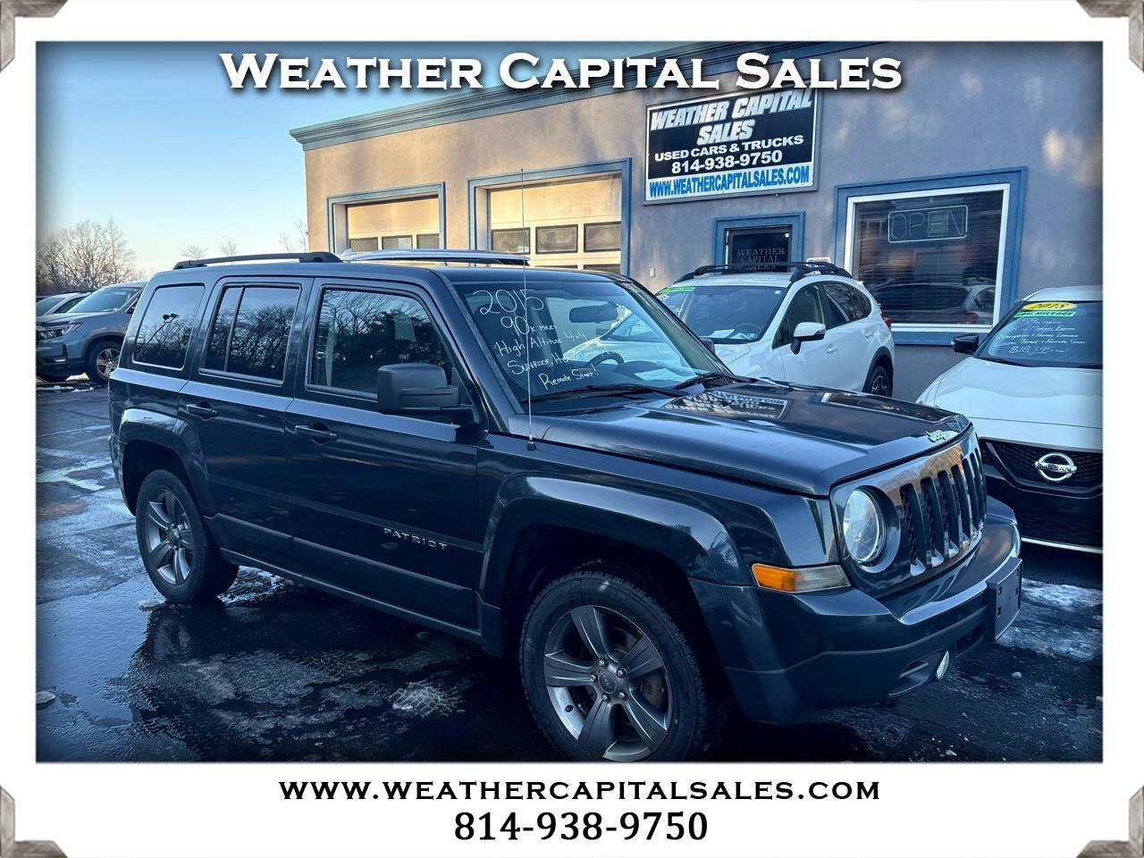 2015 Jeep Patriot 4WD 4dr High Altitude Edition