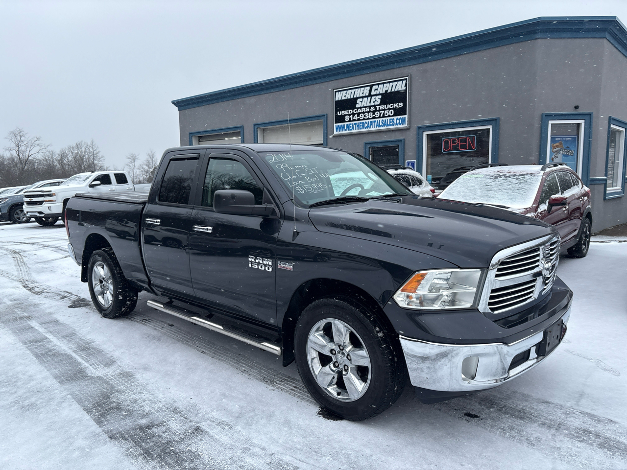 RAM 1500 4WD Quad Cab 140.5" Big Horn 2014