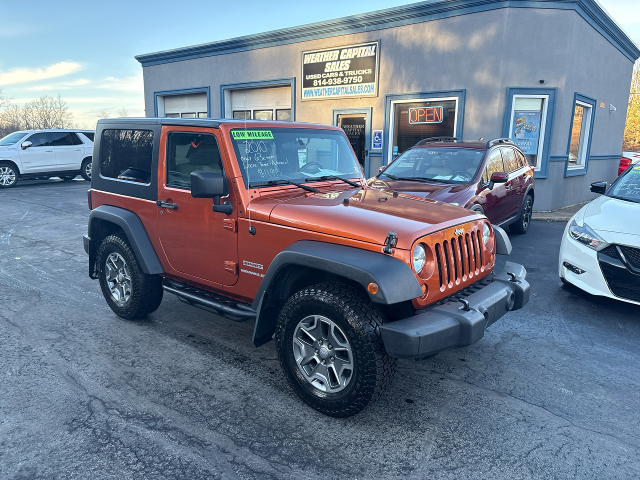Jeep Wrangler 4WD 2dr Sport 2010