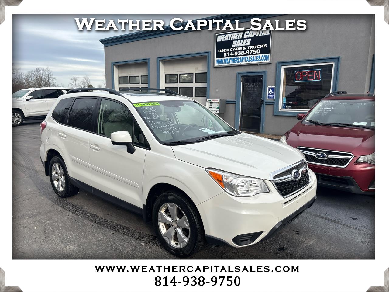 2016 Subaru Forester 4dr CVT 2.5i Premium PZEV