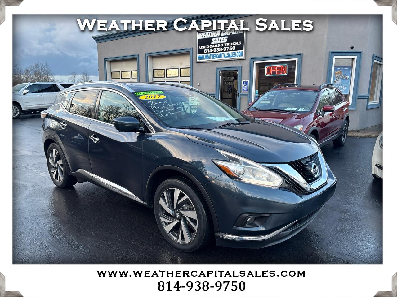 Nissan Murano 2017.5 AWD Platinum 2017