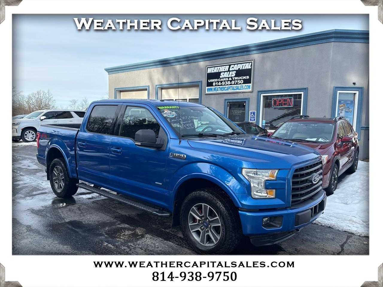 2015 Ford F-150 4WD SuperCrew 139" XLT