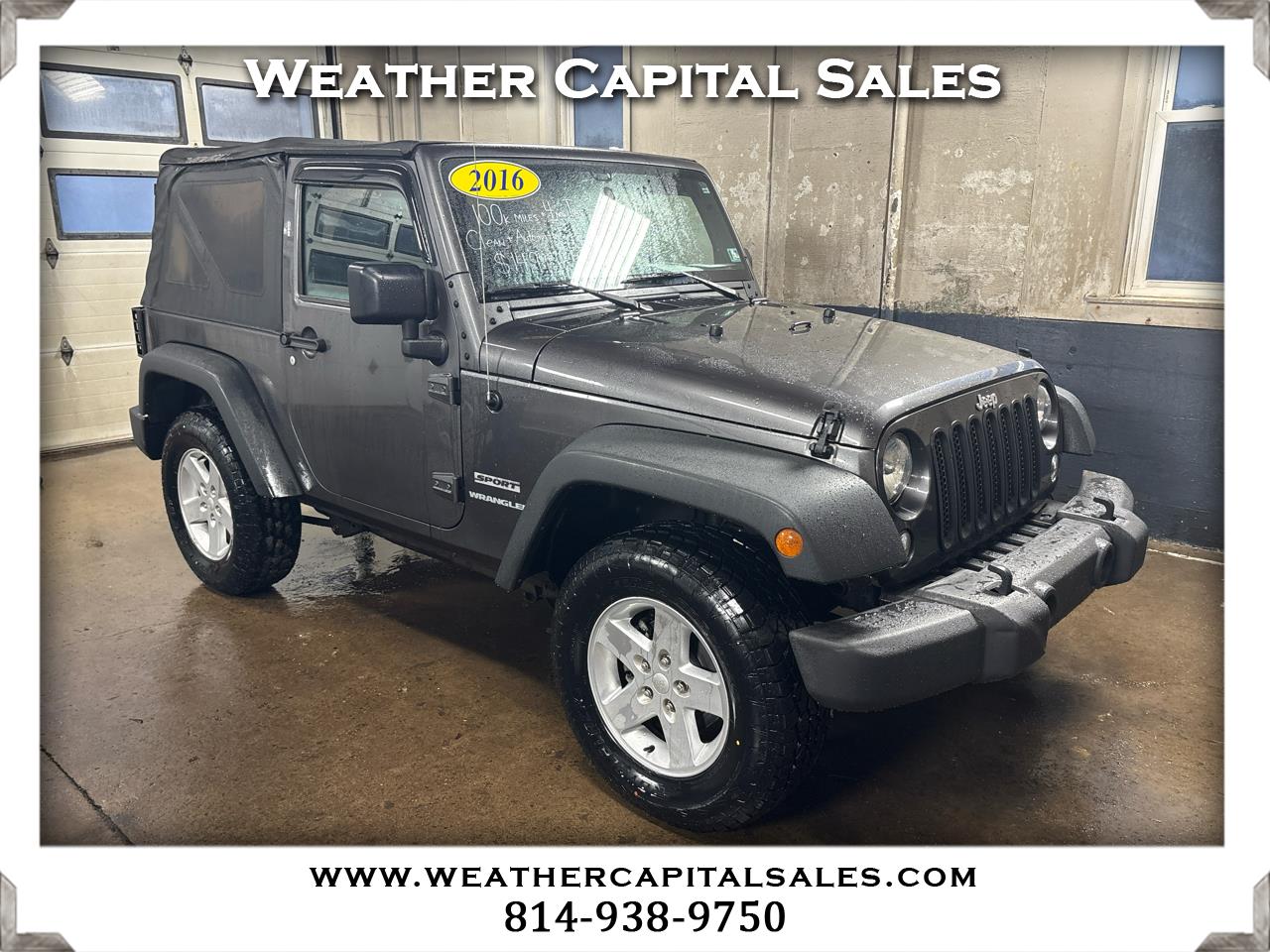 Jeep Wrangler 4WD 2dr Sport 2016