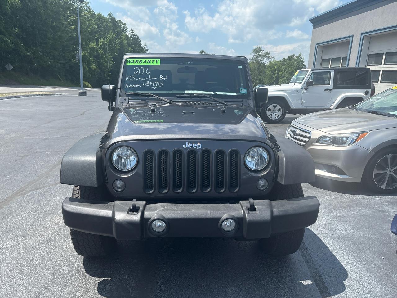 Jeep Wrangler 4WD 2dr Sport 2016