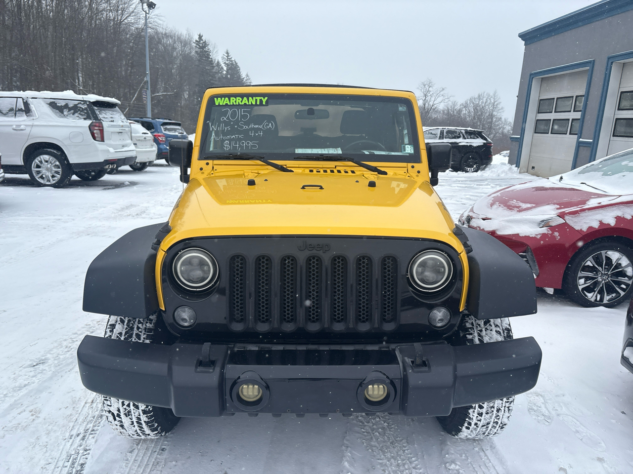 Jeep Wrangler 4WD 2dr Willys Wheeler 2015