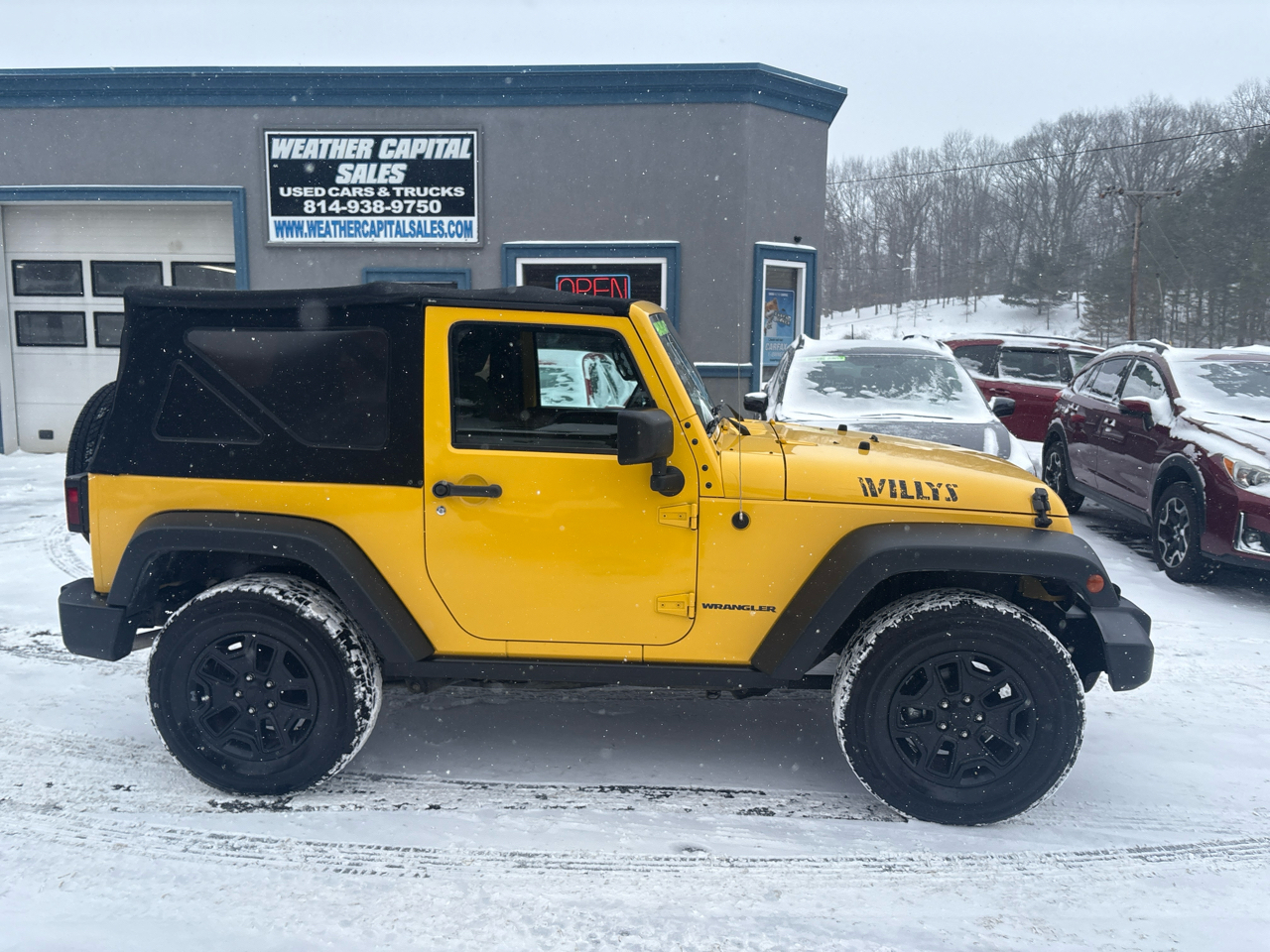 Jeep Wrangler 4WD 2dr Willys Wheeler 2015