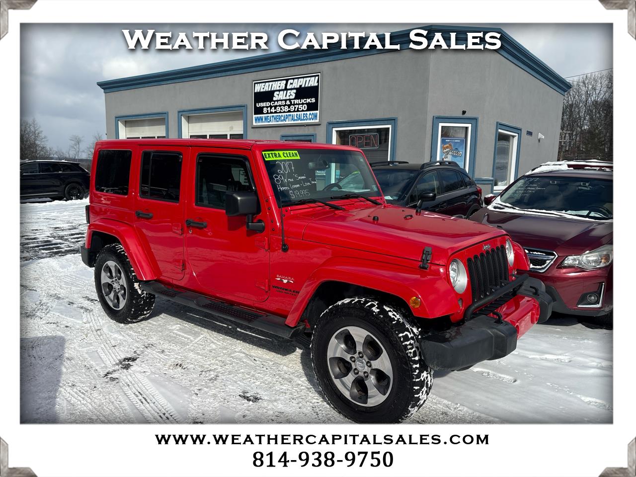 Jeep Wrangler Unlimited Sahara 4x4 2017