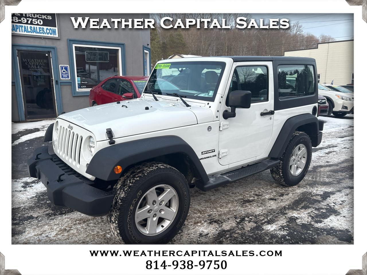 Jeep Wrangler 4WD 2dr Sport 2015