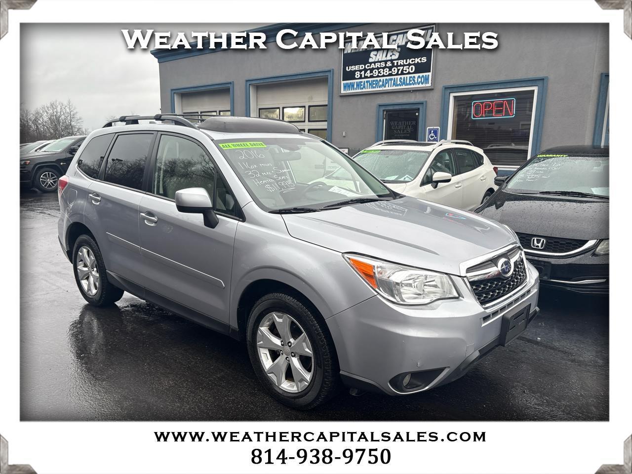 2016 Subaru Forester 4dr CVT 2.5i Premium PZEV