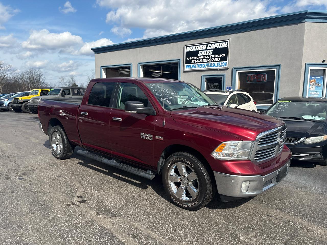 RAM 1500 Big Horn 4x4 Crew Cab 6'4" Box 2018