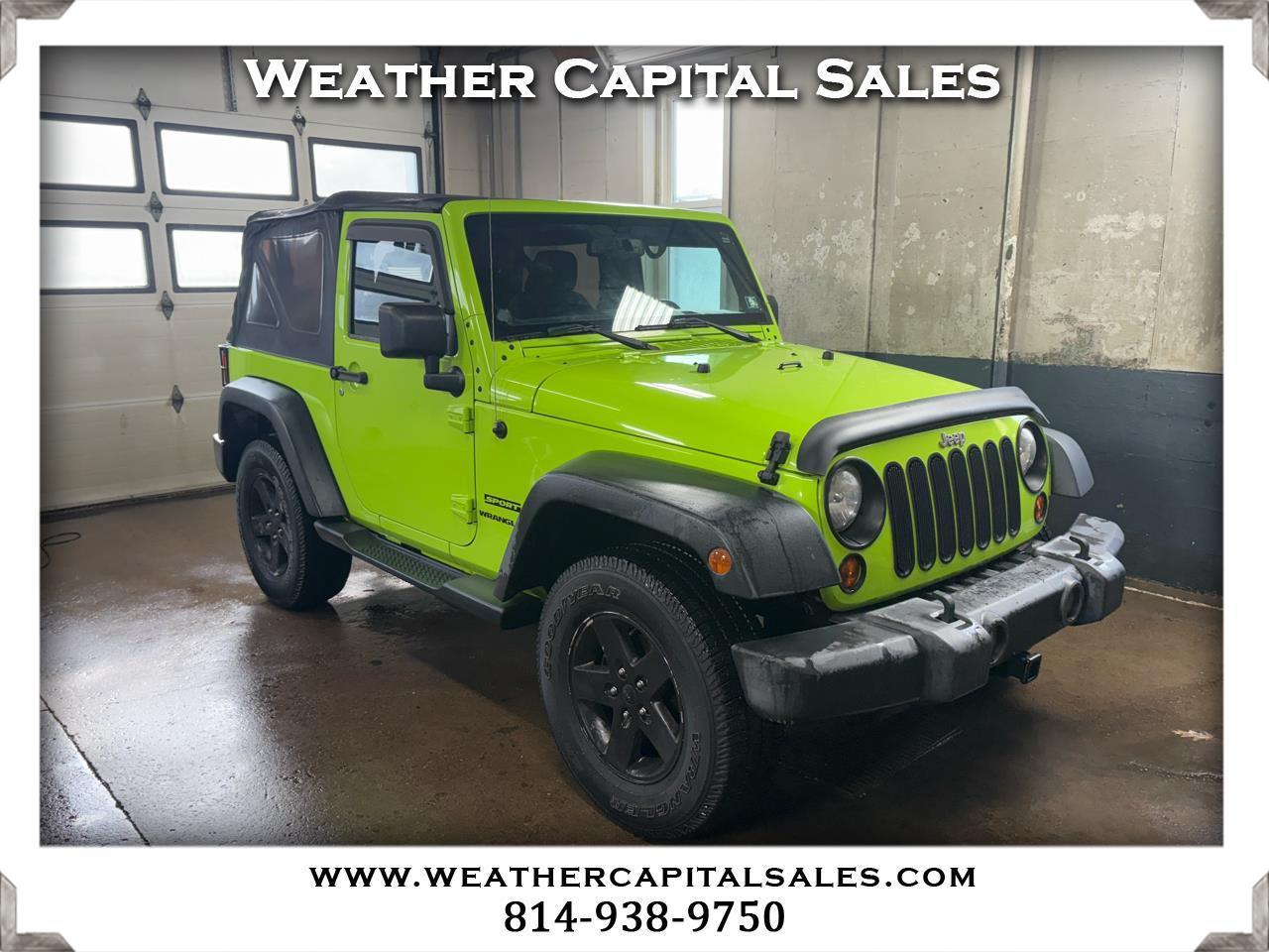 2013 Jeep Wrangler 4WD 2dr Sport