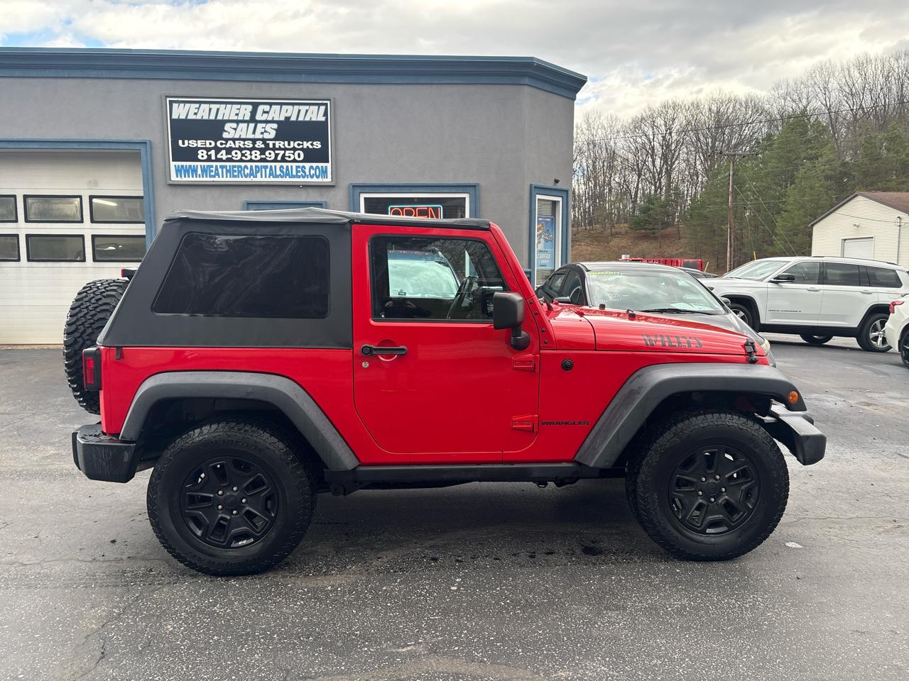 Jeep Wrangler 4WD 2dr Willys Wheeler 2015