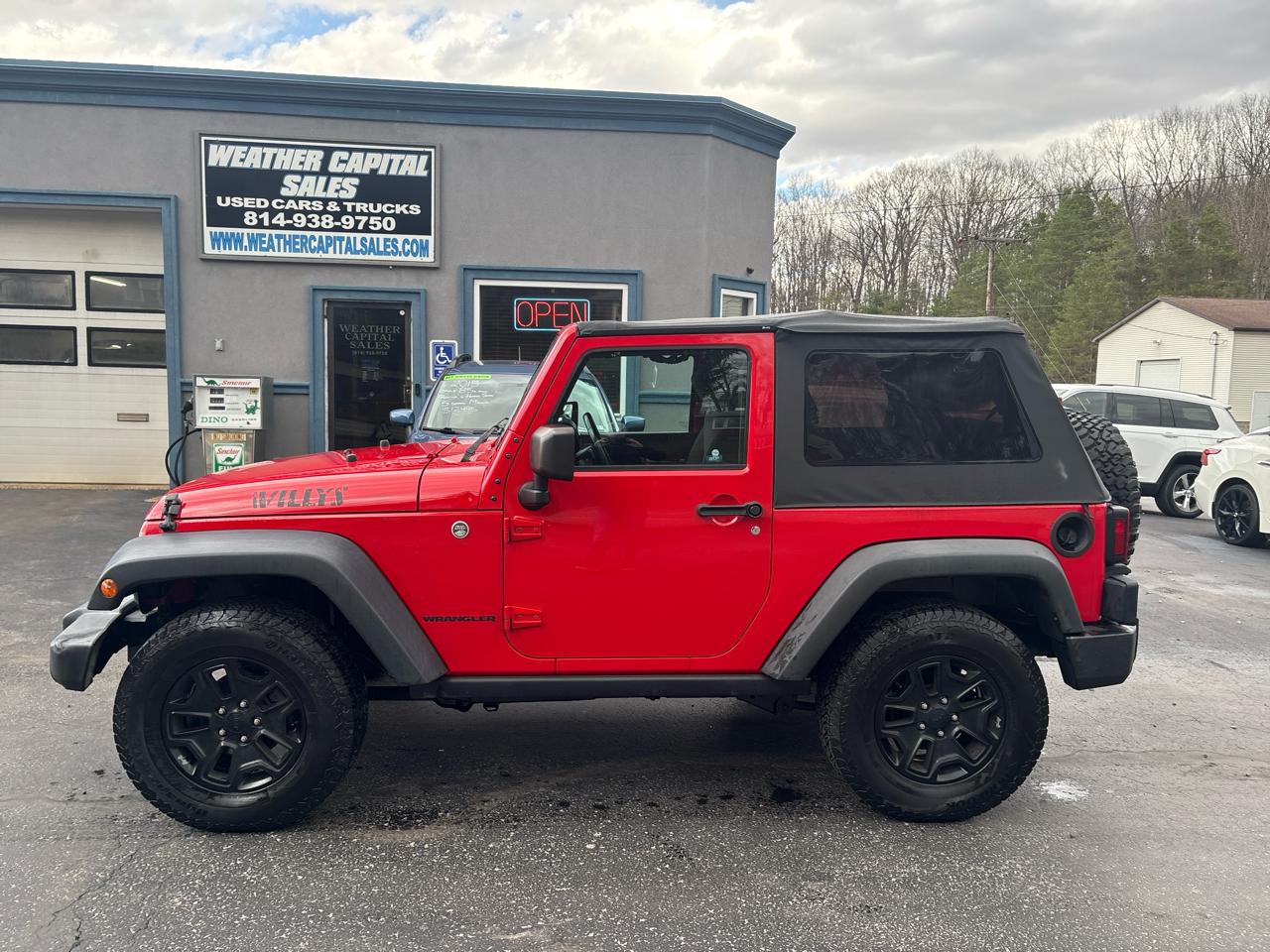 Jeep Wrangler 4WD 2dr Willys Wheeler 2015